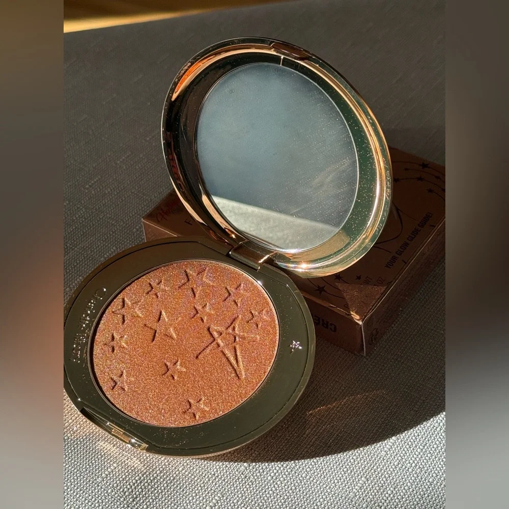 Charlotte Tilbury Hollywood Glow Glide Highlighter Rose Gold Glow 7g NEW In Box
